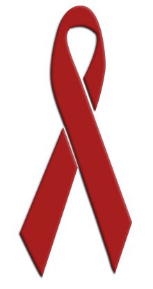 graphical representation of AIDS ribbon