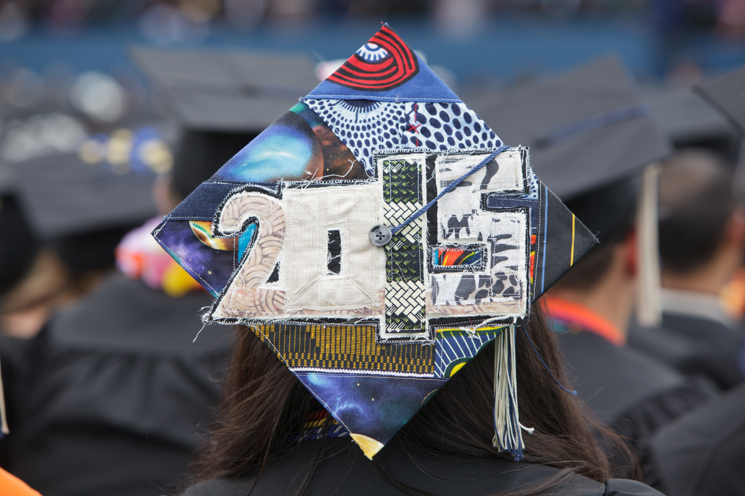 GW Commencement on The Mall 2015