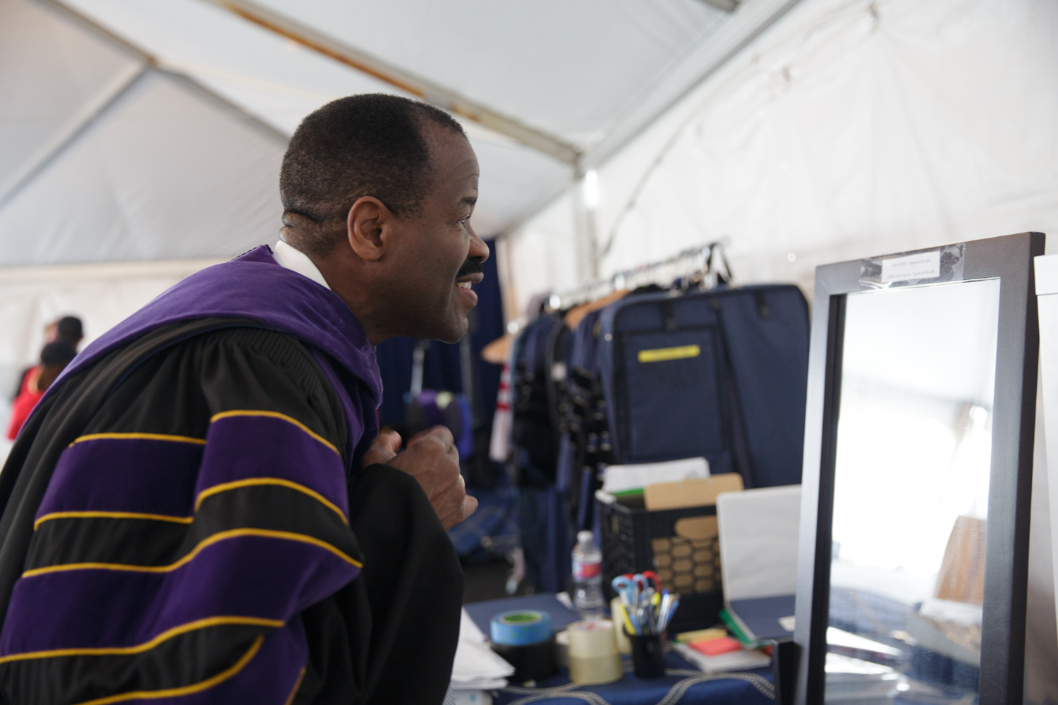 GW Commencement on The Mall 2015