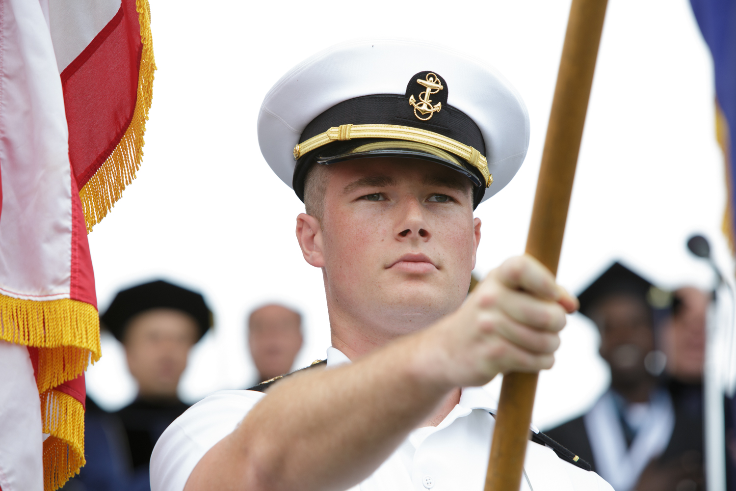 GW Commencement on The Mall 2015