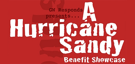sandy relief gw responds hurricane benefit showcase
