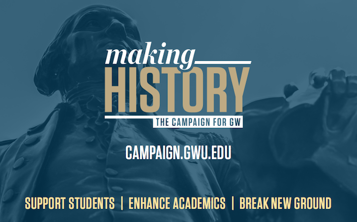 GW Making History campaign