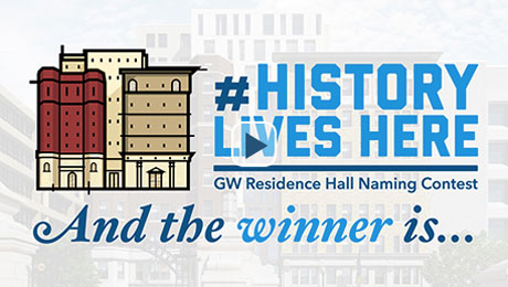 #HistoryLivesHere video announcing winning name