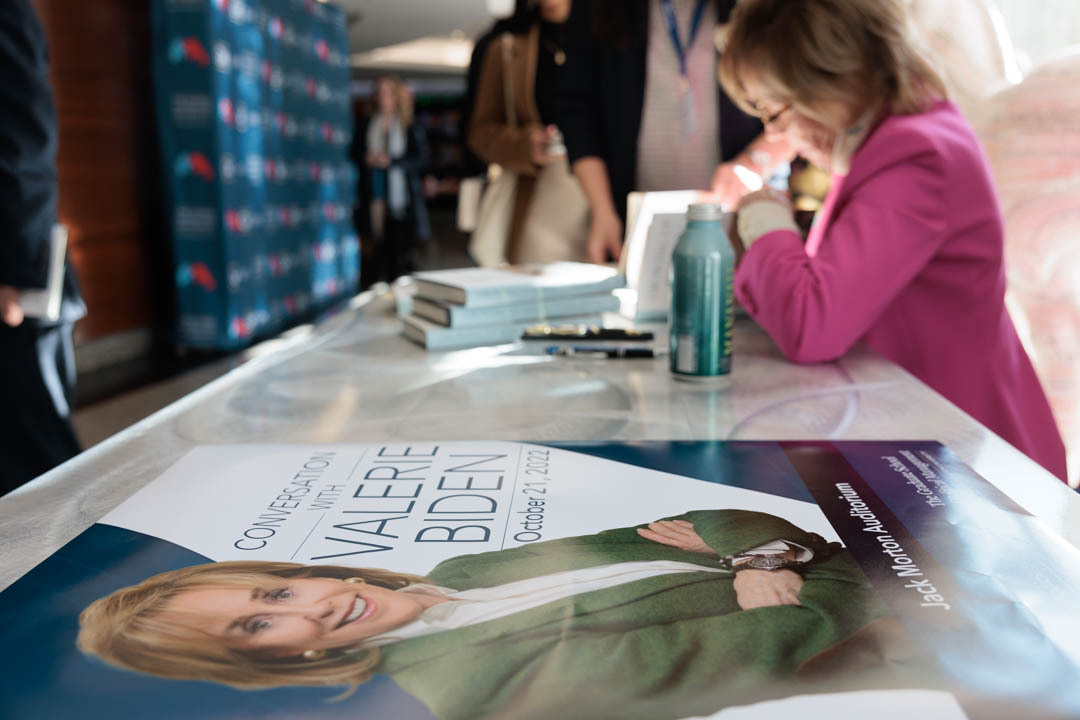 Valerie Biden Book signing