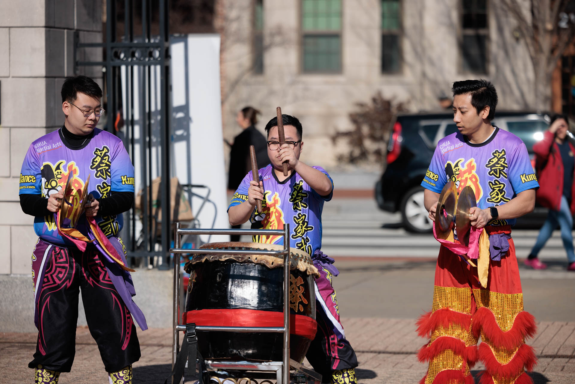 Lunar New Year 2023 LNY2023 Musicians at GW's Lunar New Year celebration 2023