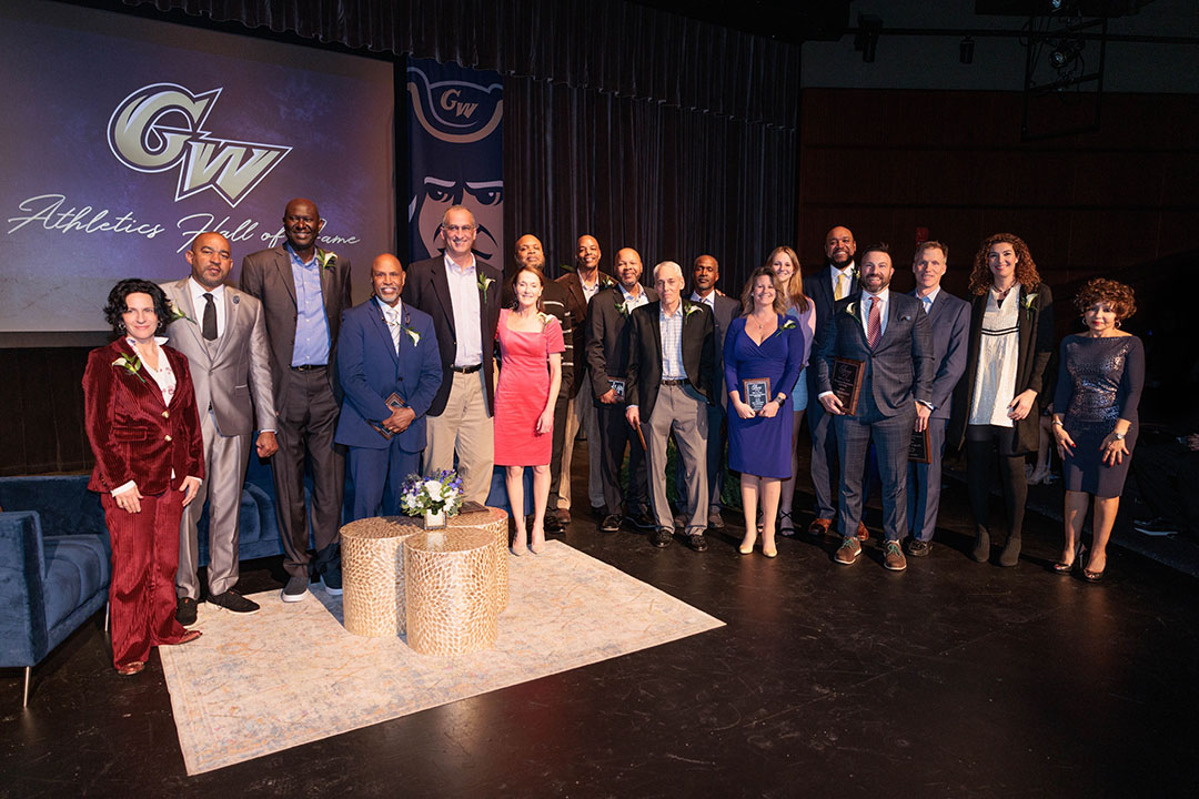 GW Sports Hall of Fame Class of 2022