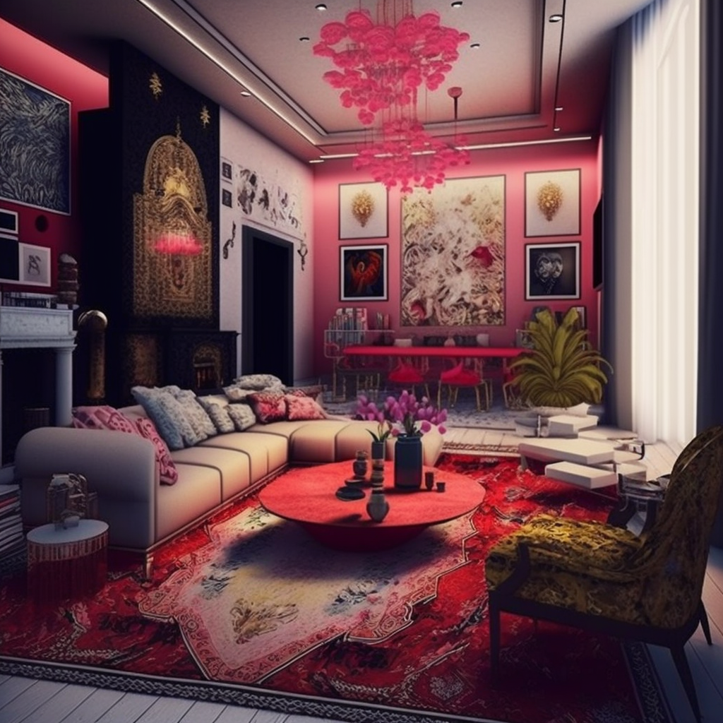 Interior rendering created by Sarah Butler using Midjourney Interior rendering created by Sarah Butler using Midjourney