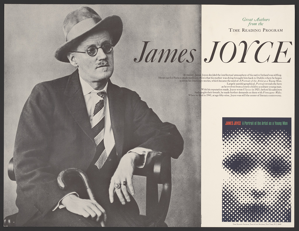 James Joyce poster James Joyce poster