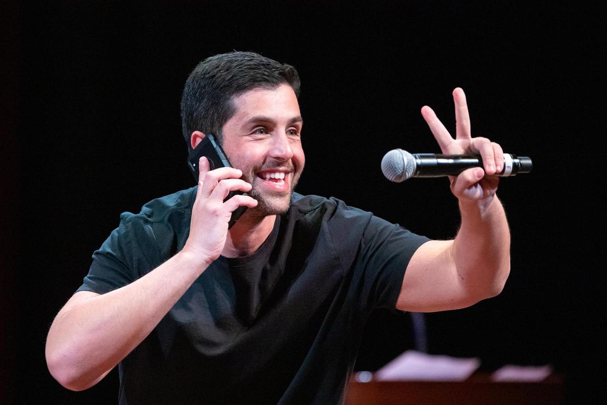 Josh Peck 2020 at Lisner Josh Peck