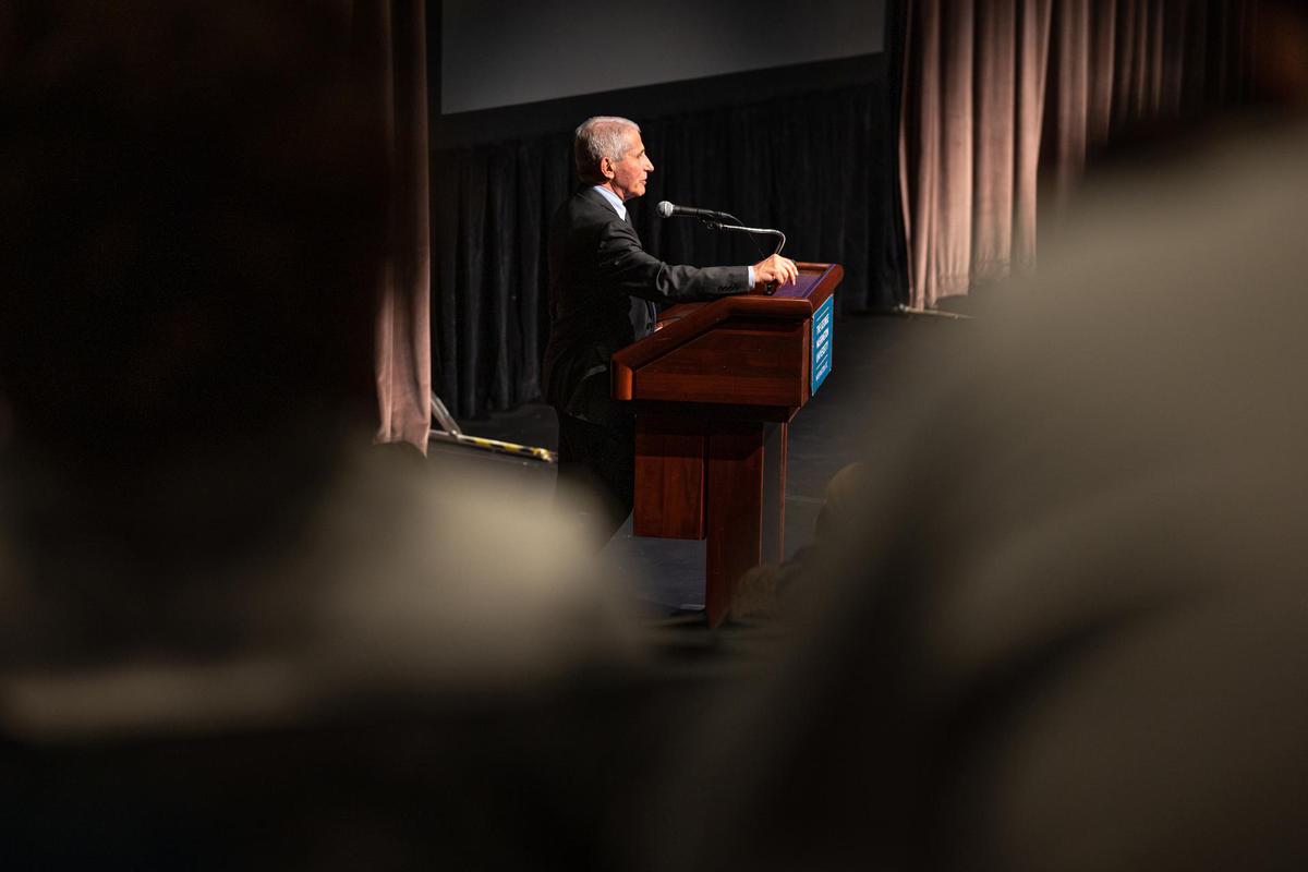 Anthony Fauci Speaks to GW Anthonly Fauci