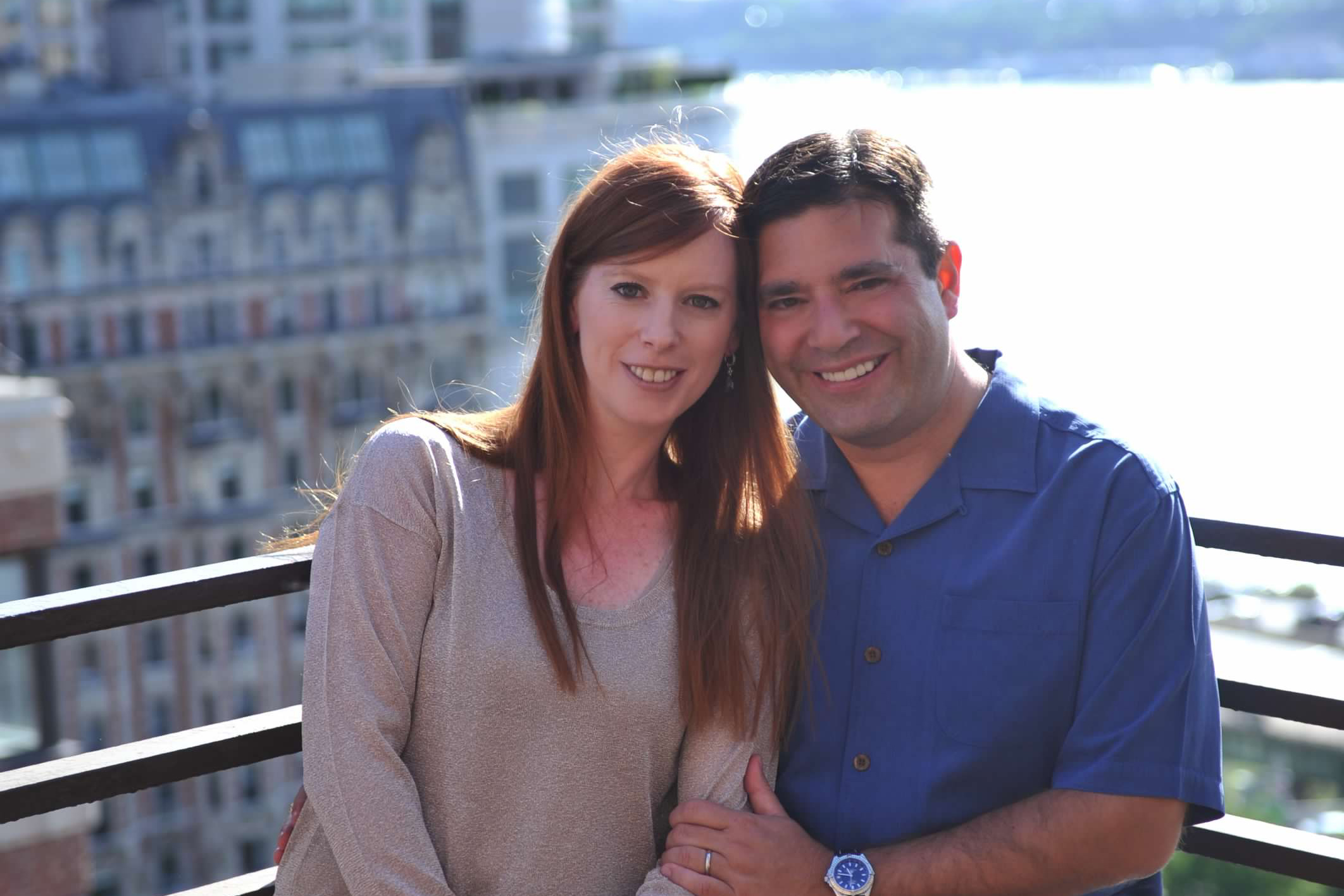 Thomas J. Doherty and his wife, Courtney McGuinn. (Photo courtesy of Thomas J. Doherty)