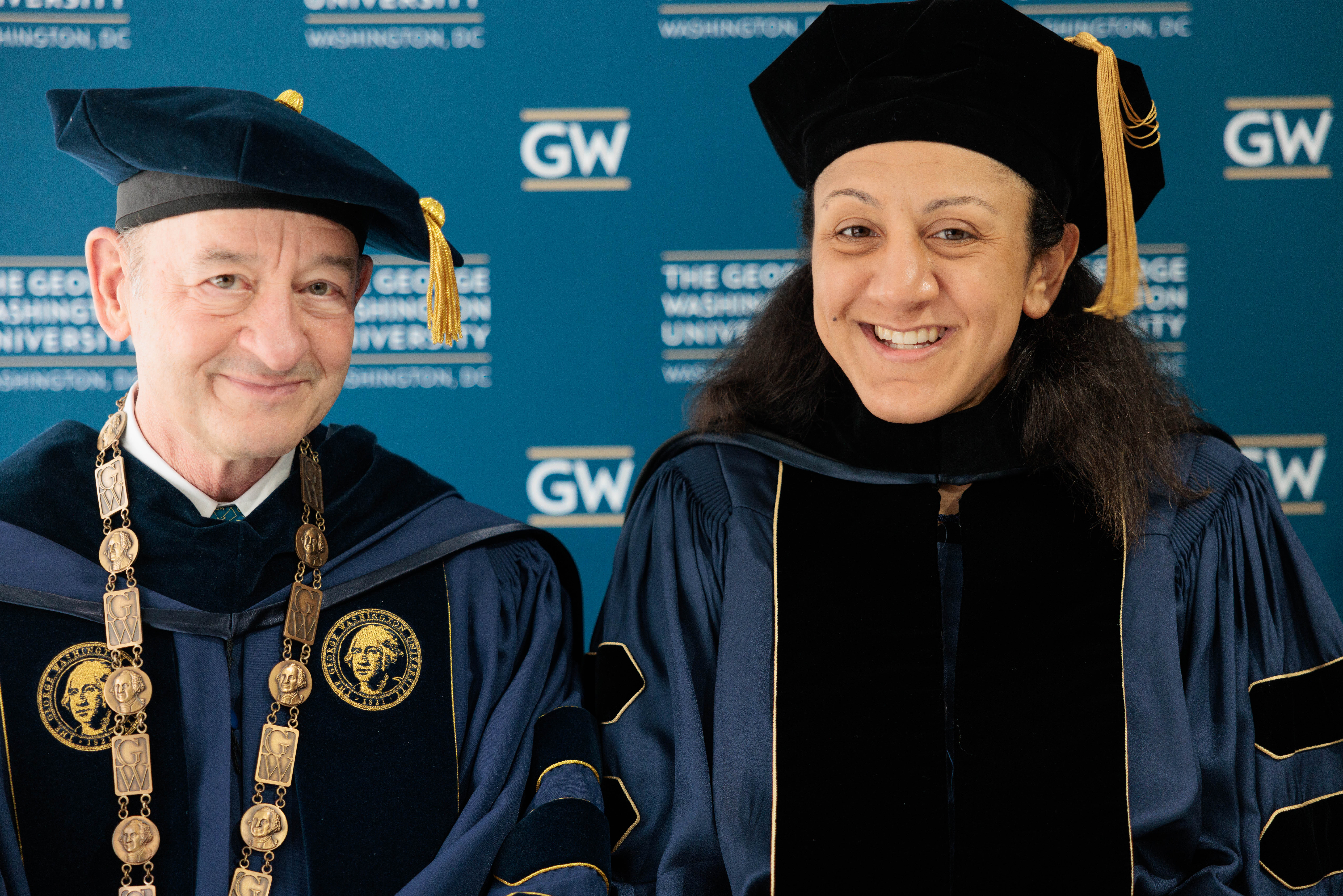 President Wrighton and Elana Meyers Taylor