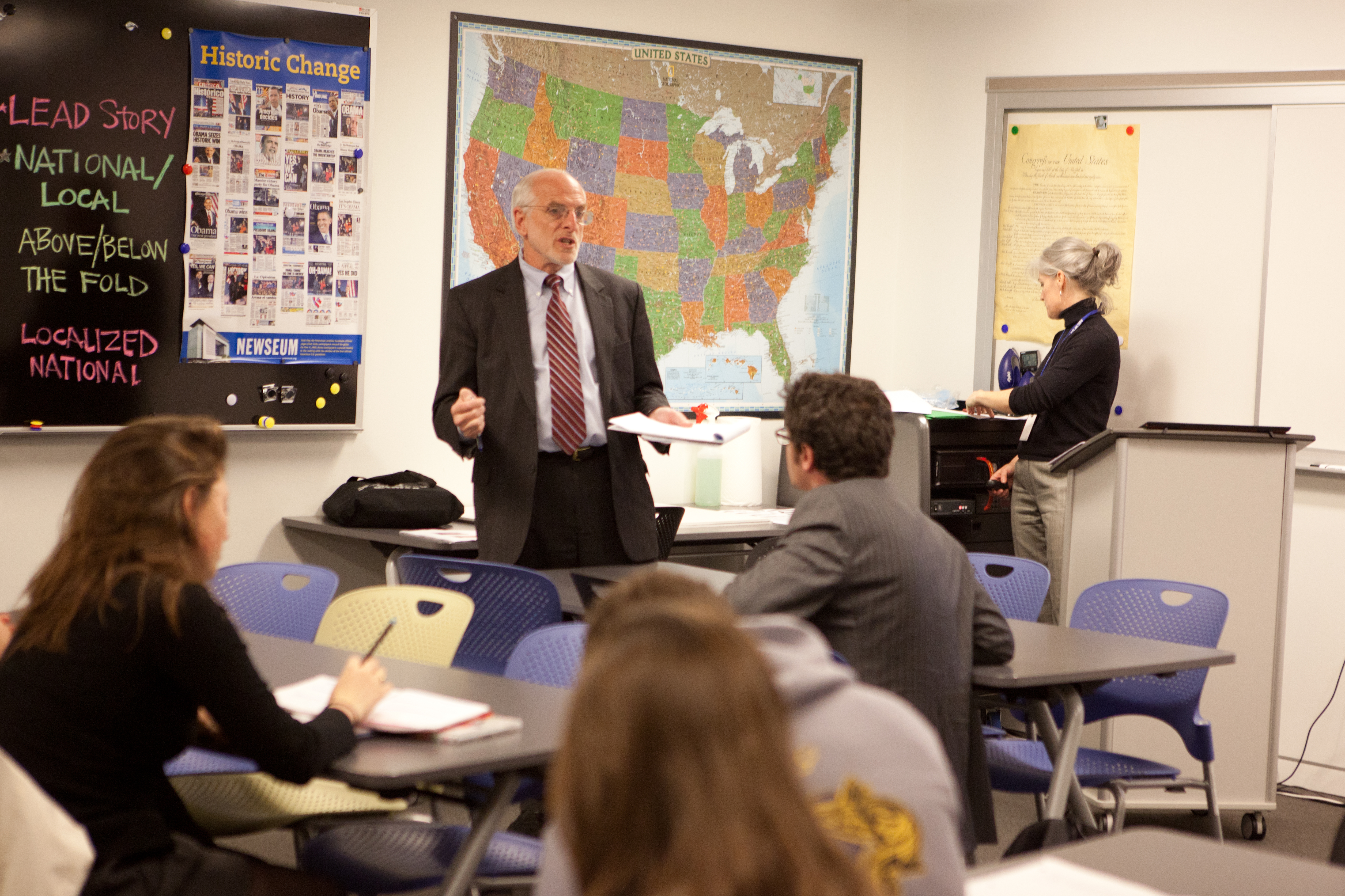 Michael Freedman teaching