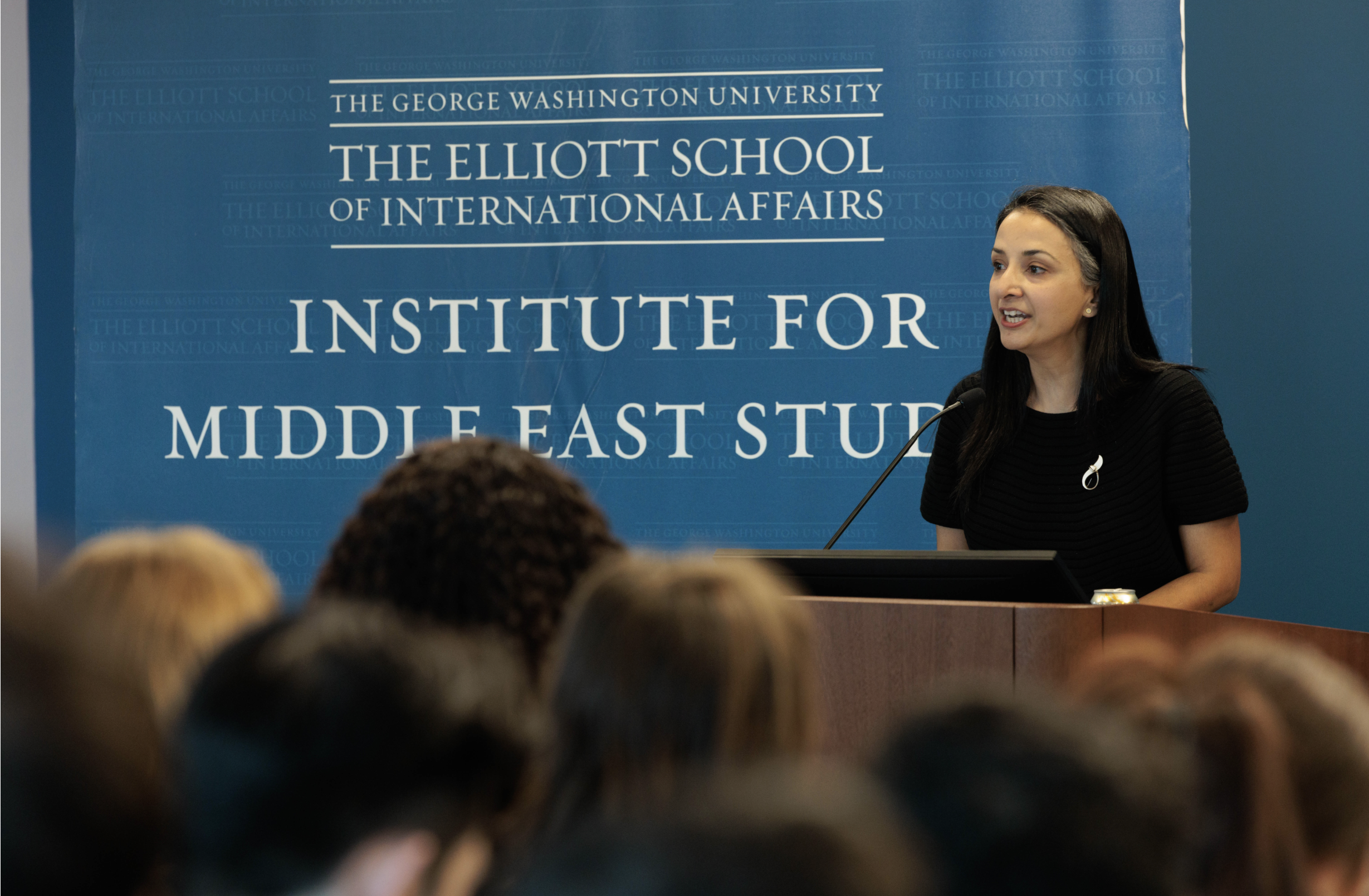 Attiya Ahmad, associate professor of anthropology and director of the Institute for Middle East Studies at GW
