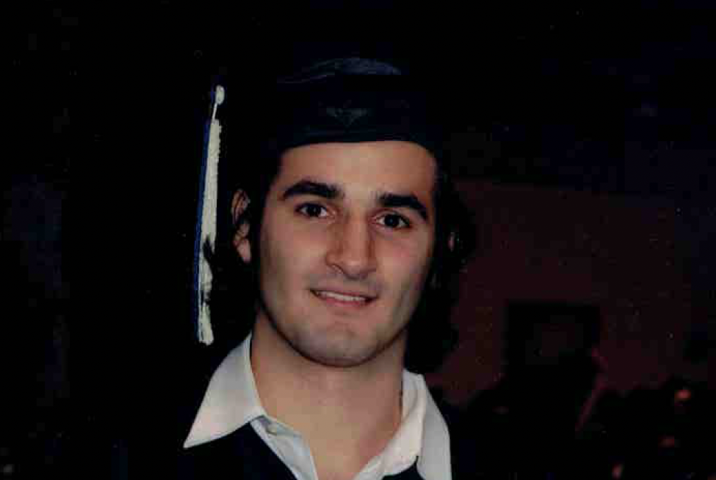 Ghassan Zeineddine on the day he graduated from GW in 2002 Ghassan Zeineddine on the day he graduated from GW in 2002