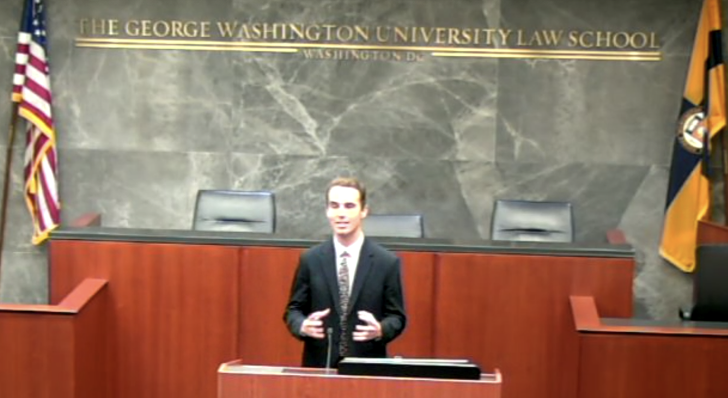 James Crisafulli accepts the Grodsky Prize