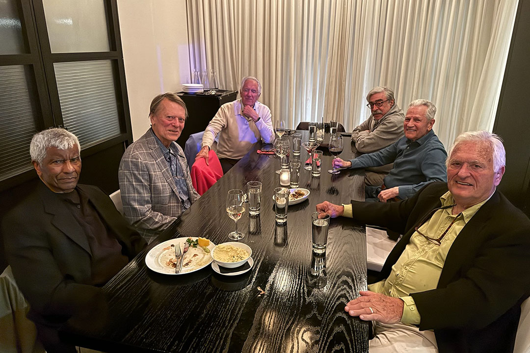 Michael Rice and many of his GW Law classmates.