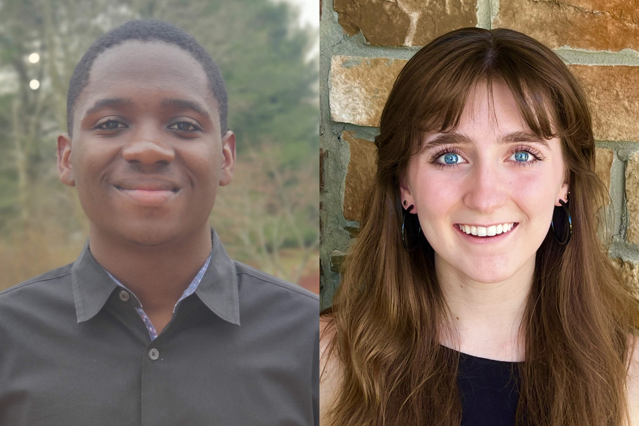 Bongani Ndebele and Lauren Patrick