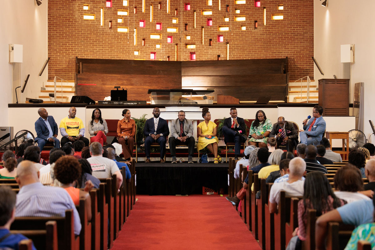 Ward 7 candidates forum at Pennsylvania Avenue Baptist Church