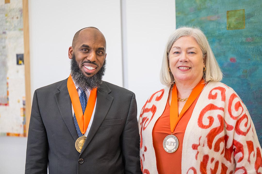 GW President Ellen M. Granberg at RIT