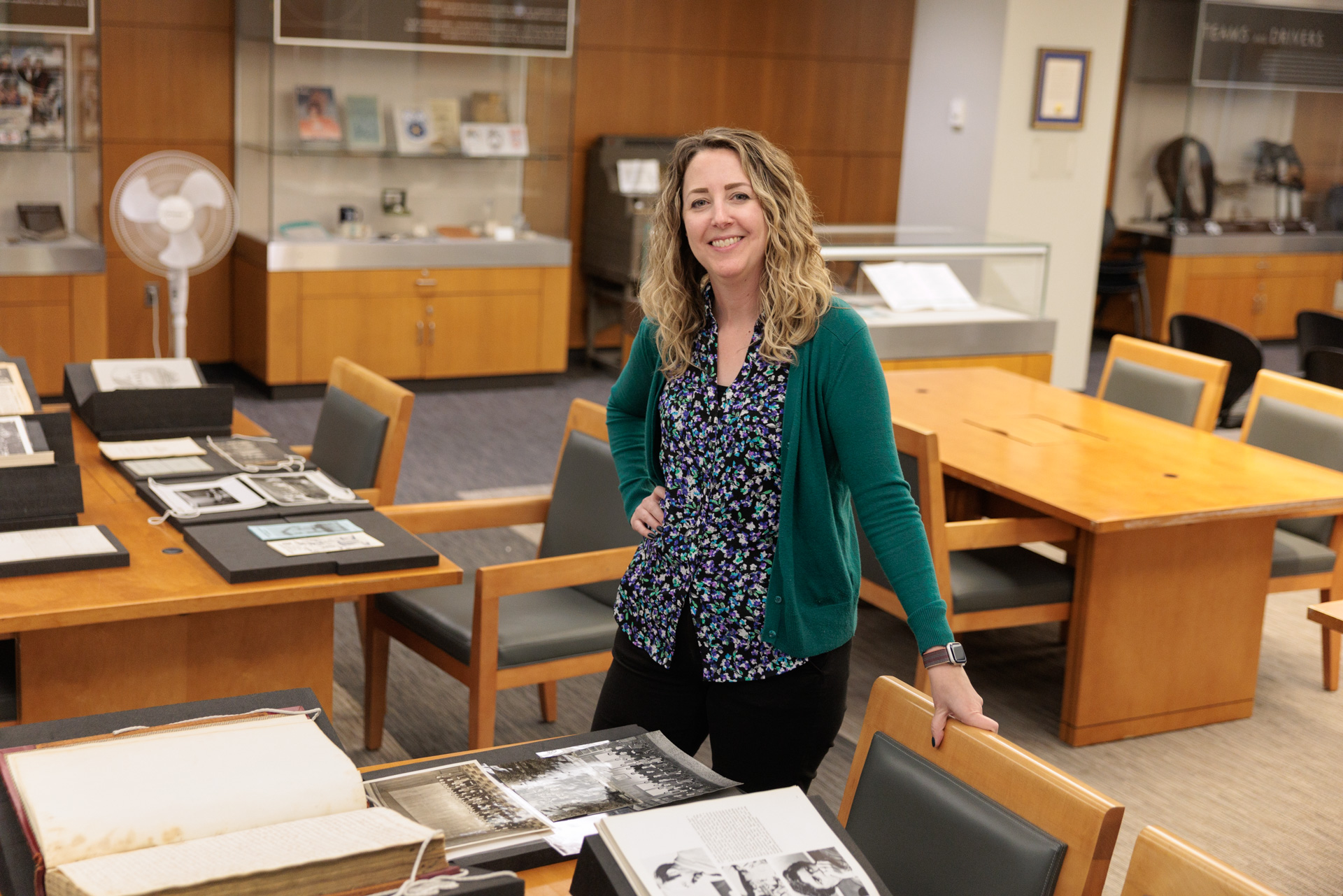 University Archivist Brigette Kamsler