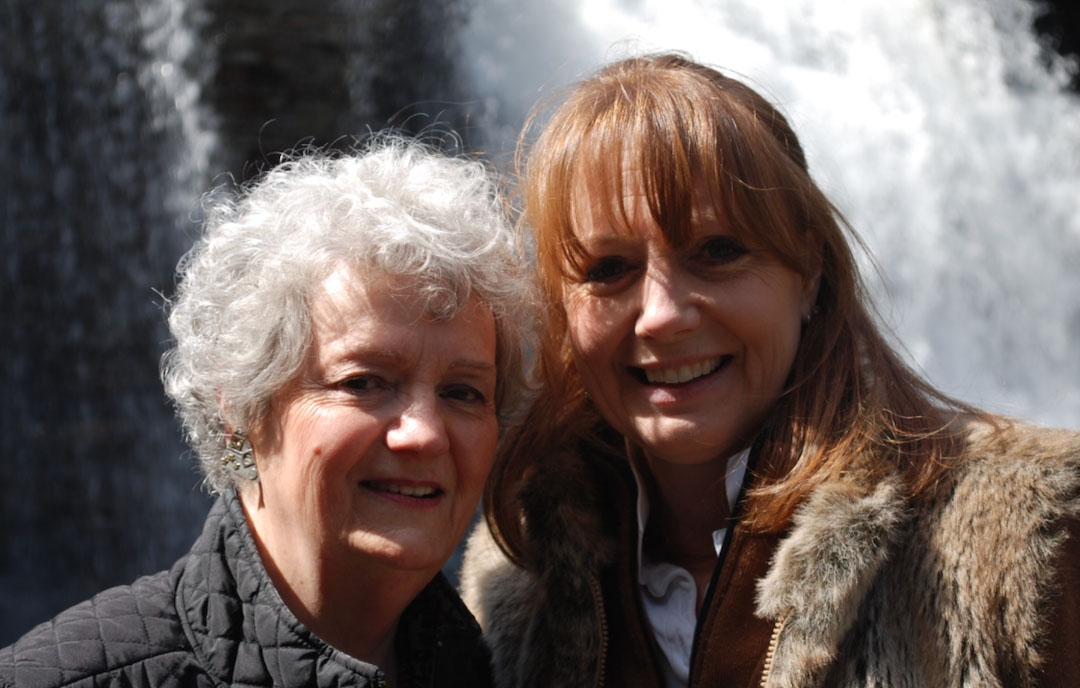 Donna Ginter and Teddy Dumont