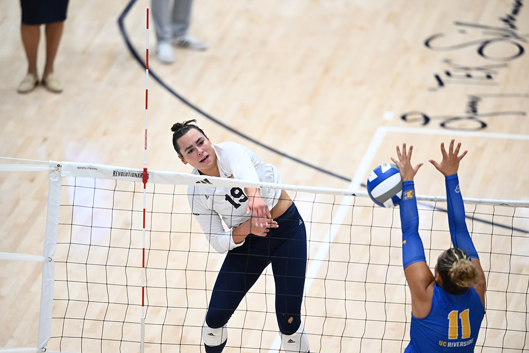 Describing herself as “very competitive,” Daubendiek says her athletics have influenced her art.