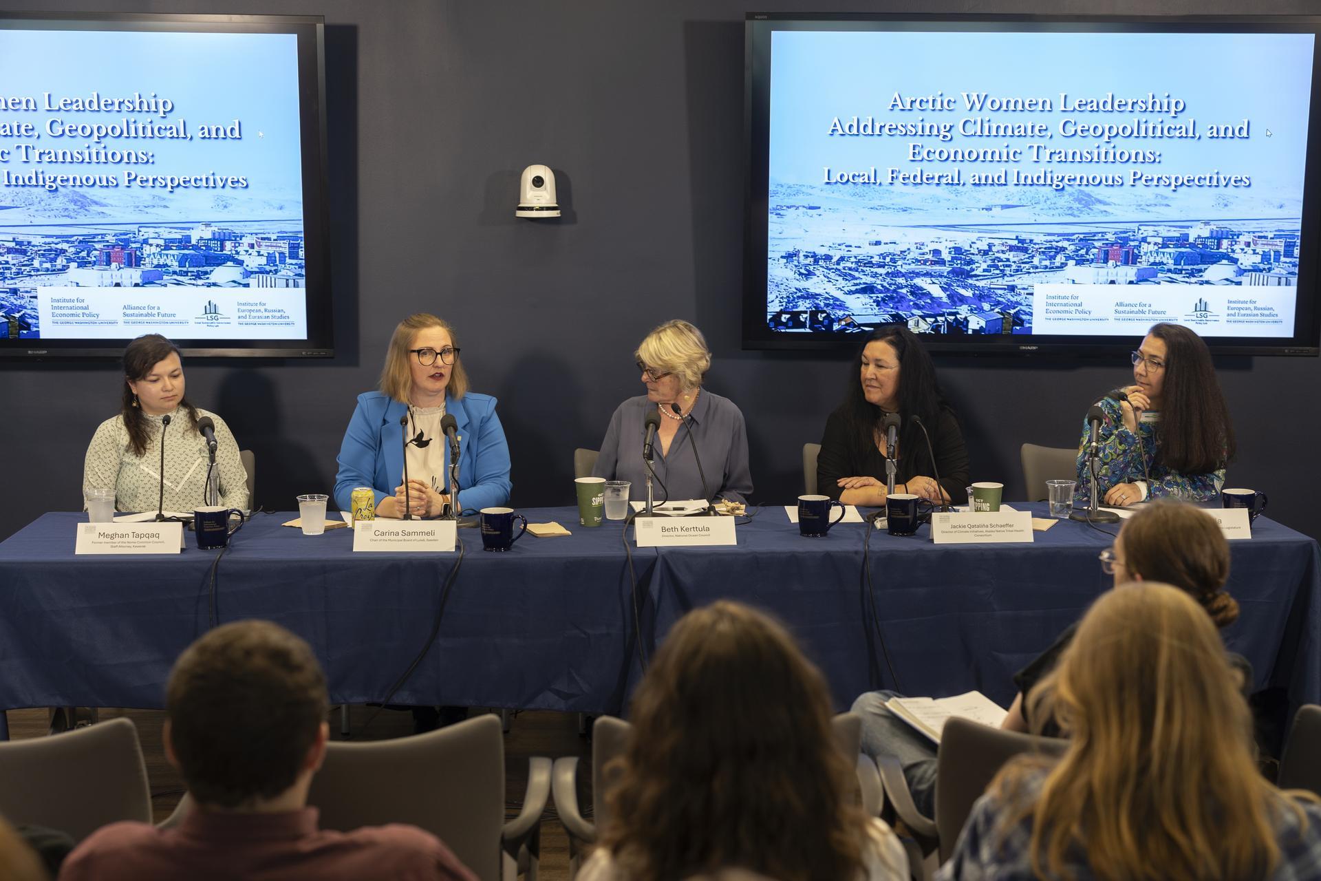 Arctic Women Leadership Panel