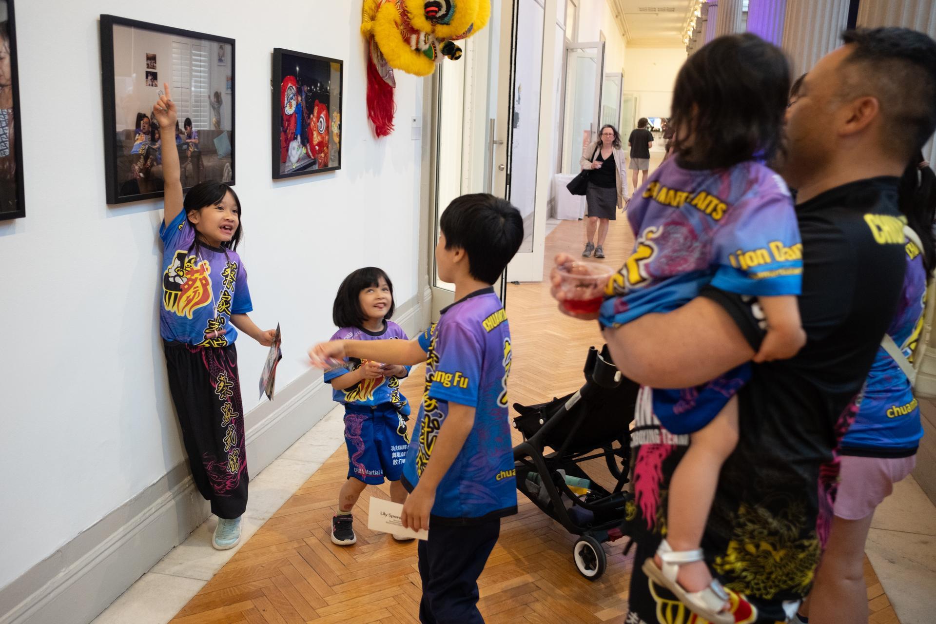 Photo: Jordan Tovin Children enjoyed the party, too