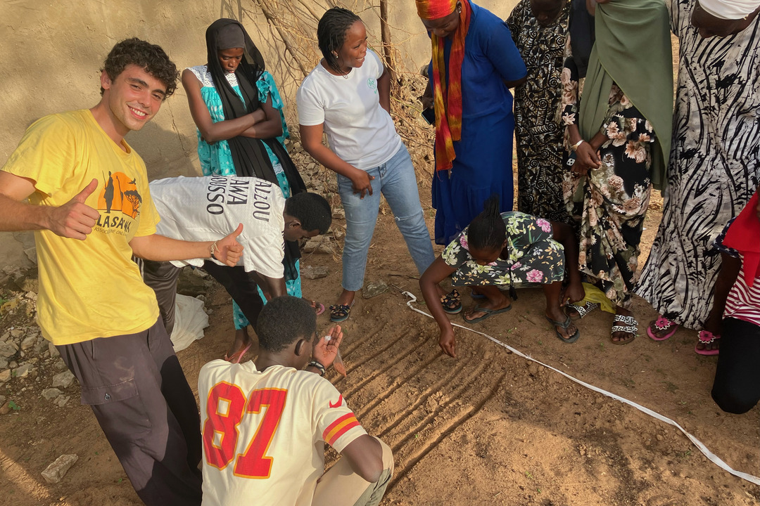 Oliver Haddow at the Peace Corps