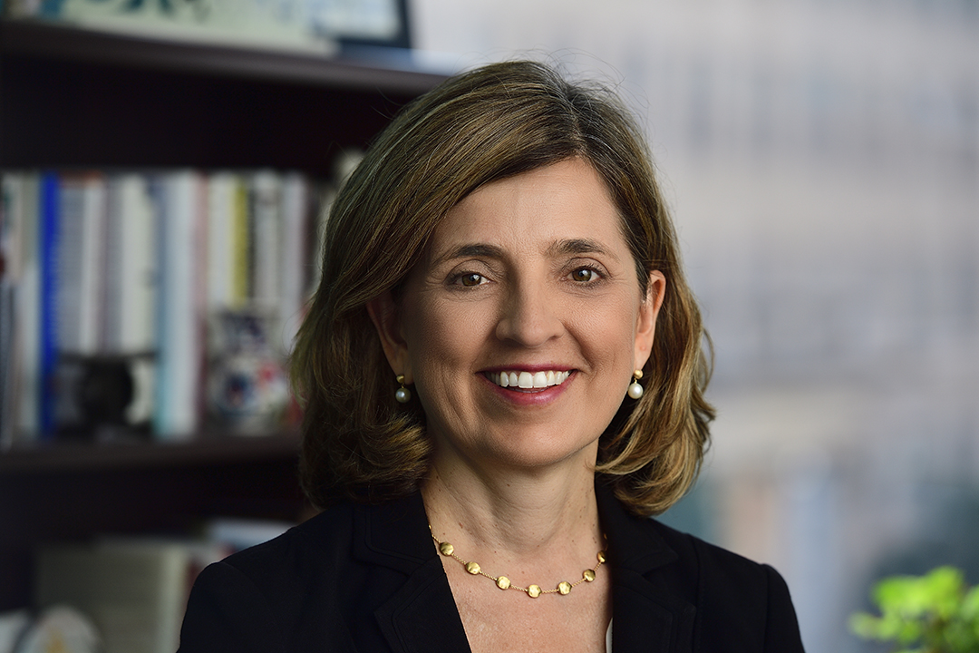 Headshot of new GW Milken Institute School of Public Health dean