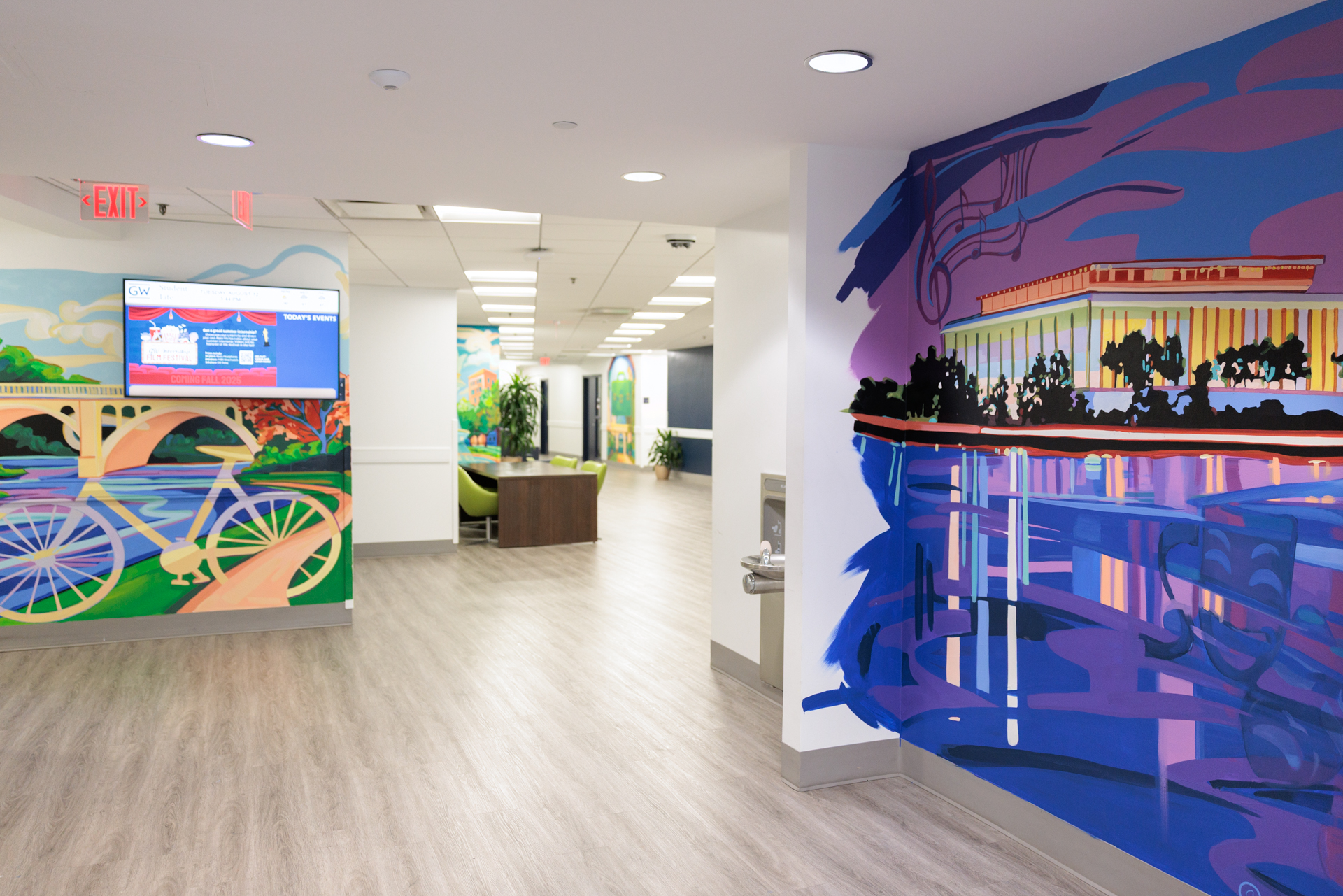 wall murals art in USC