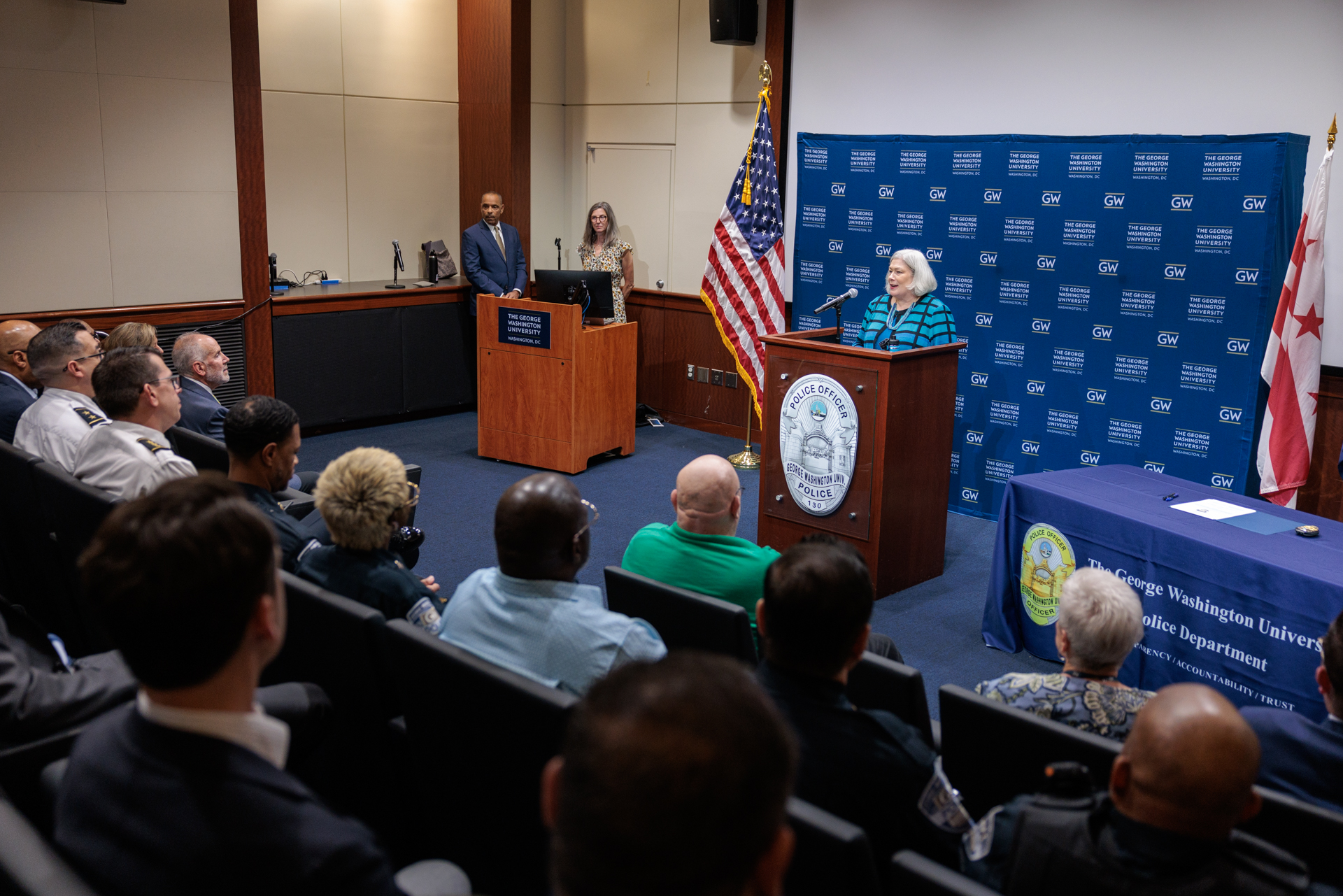 George Washington University Police Department s New Chief is a Team