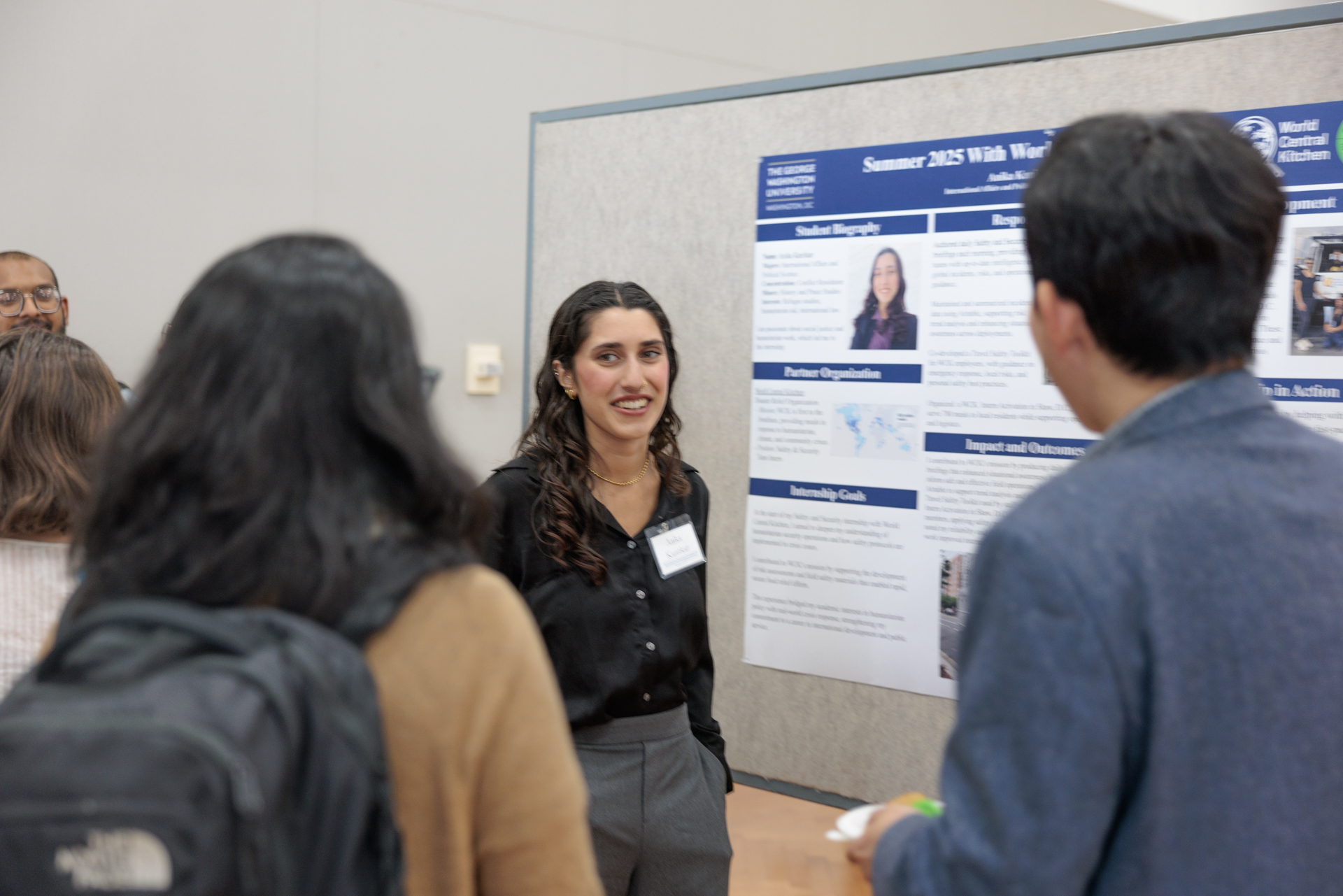 A student describes her HIP internship