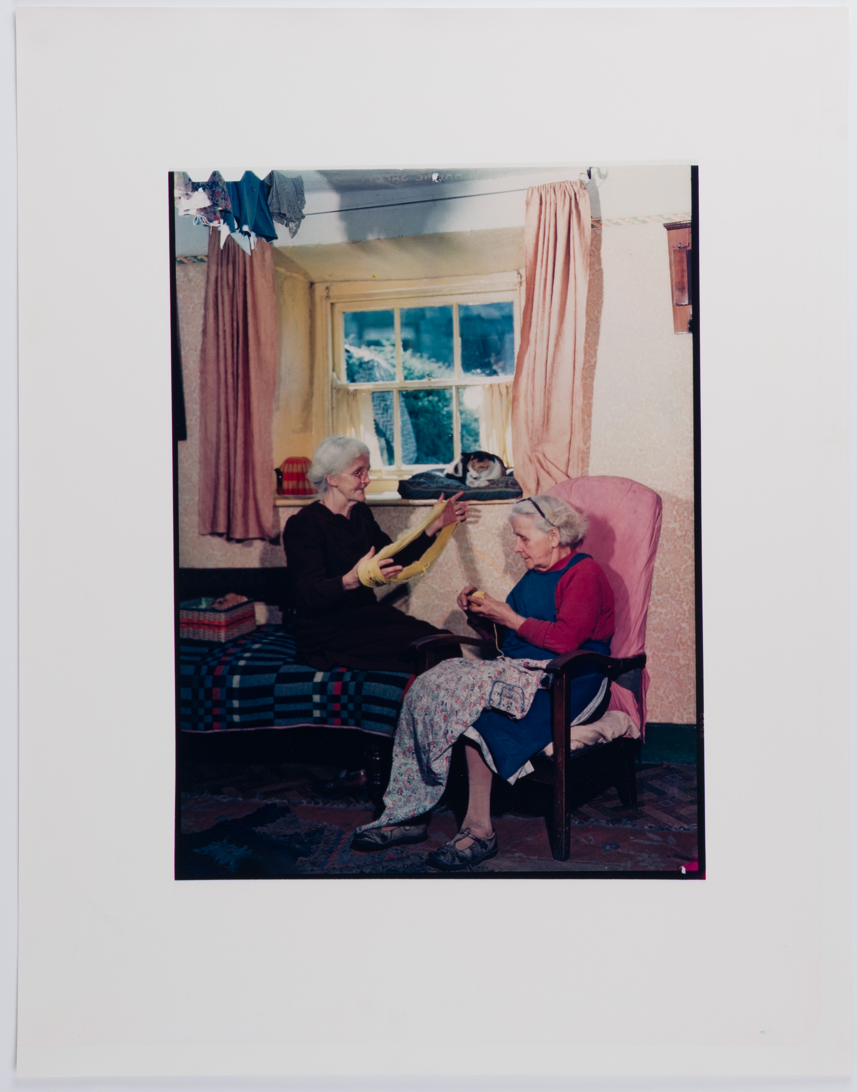 "Two Women Holding Yarn, Peak Dale, England" by B. Anthony-Stewart "Two Women Holding Yarn, Peak Dale, England" by B. Anthony-Stewart