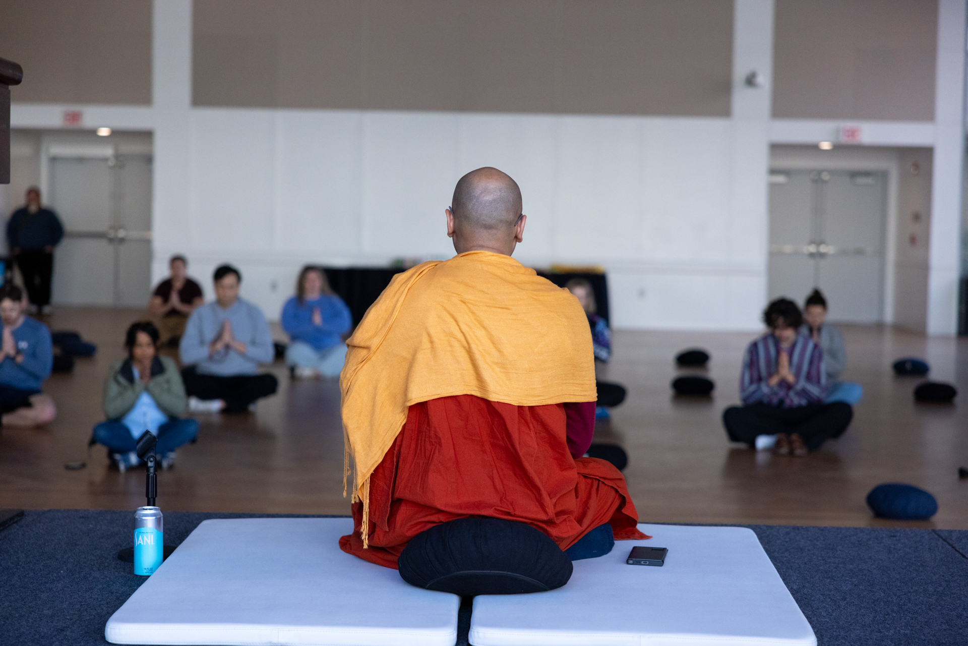 Medidate with a Monk