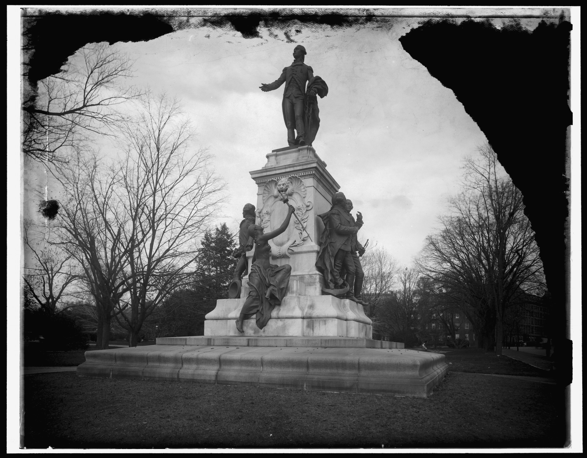 Lafayette Square statue