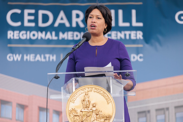 DC Mayor Muriel Bowser