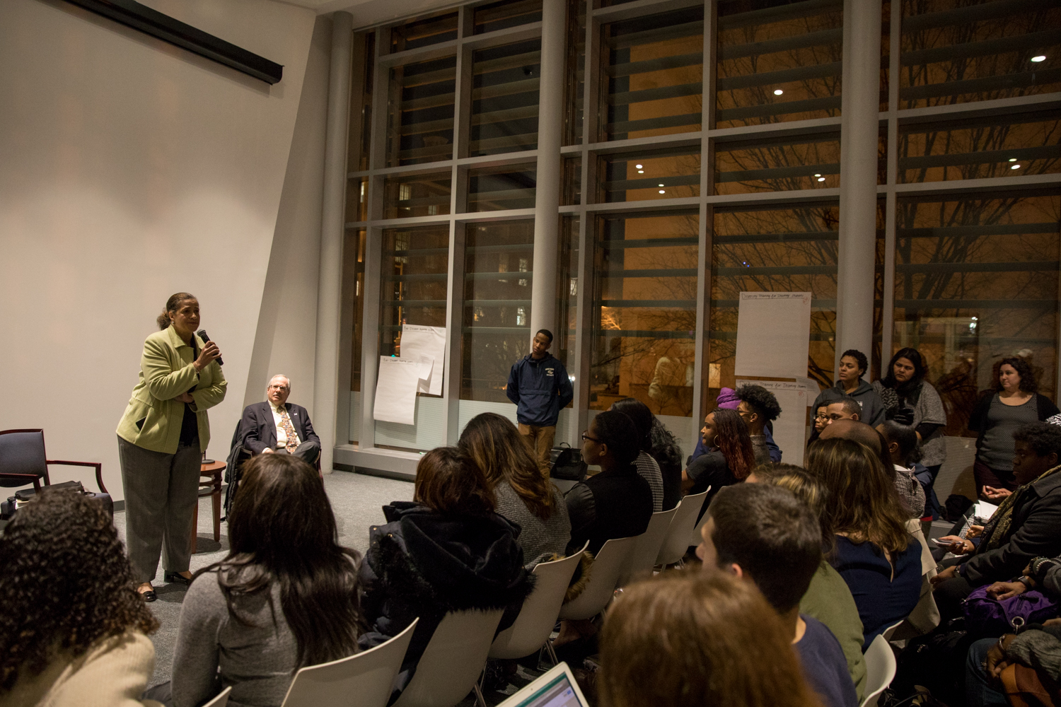 Helen Cannaday Saulny Speaks at Town Hall on Race