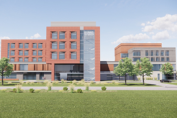 rendering of Cedar Hill Regional Medical Center, GW Health
