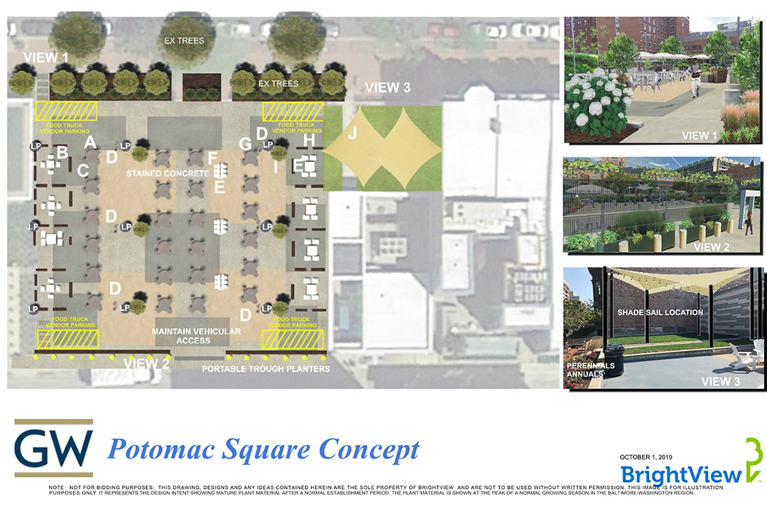 Potomac Square Design Concept Graphic