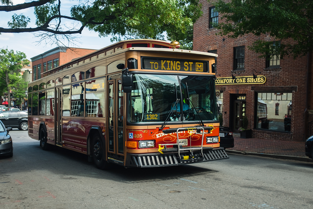 Old Town Alexandria King Street Trolley