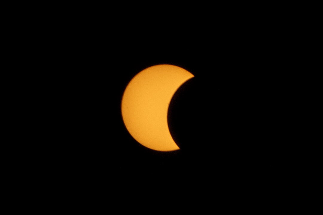solar eclipse timelapse