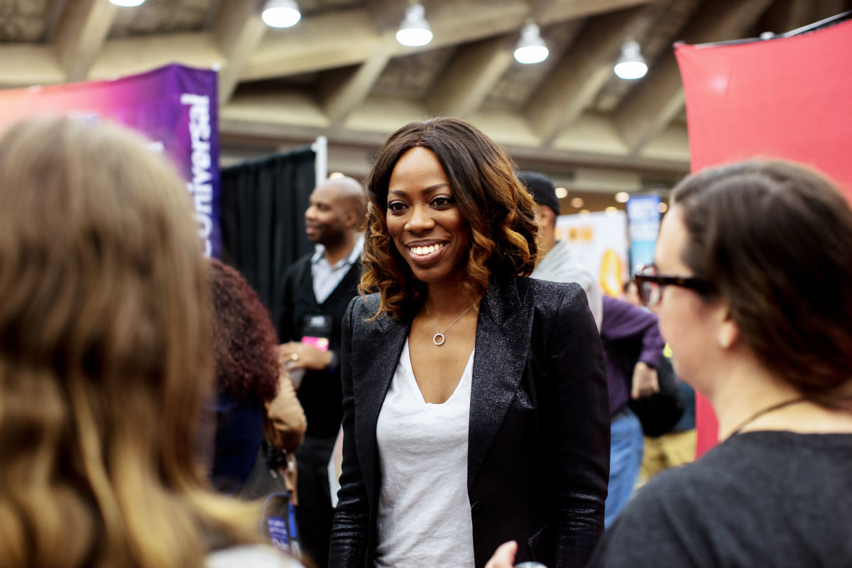 Yvonne Orji at the Baltimore Convention Center in March.