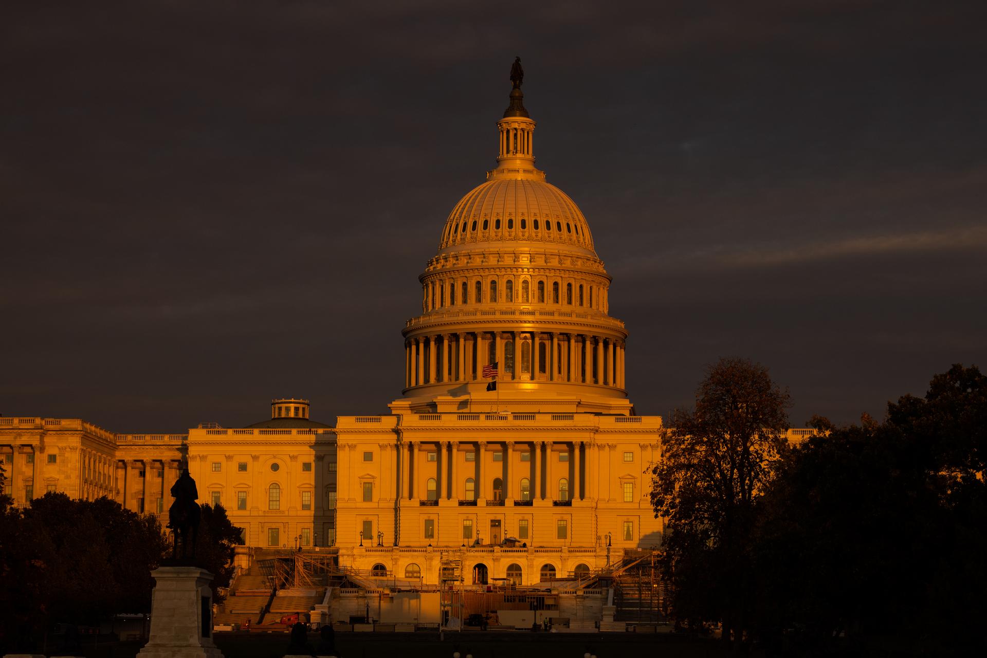 Image of the U.S. Capitol Building (Harrison Jones/GW Today)