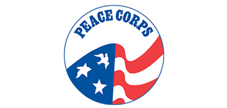 Peace Corps with American flag 