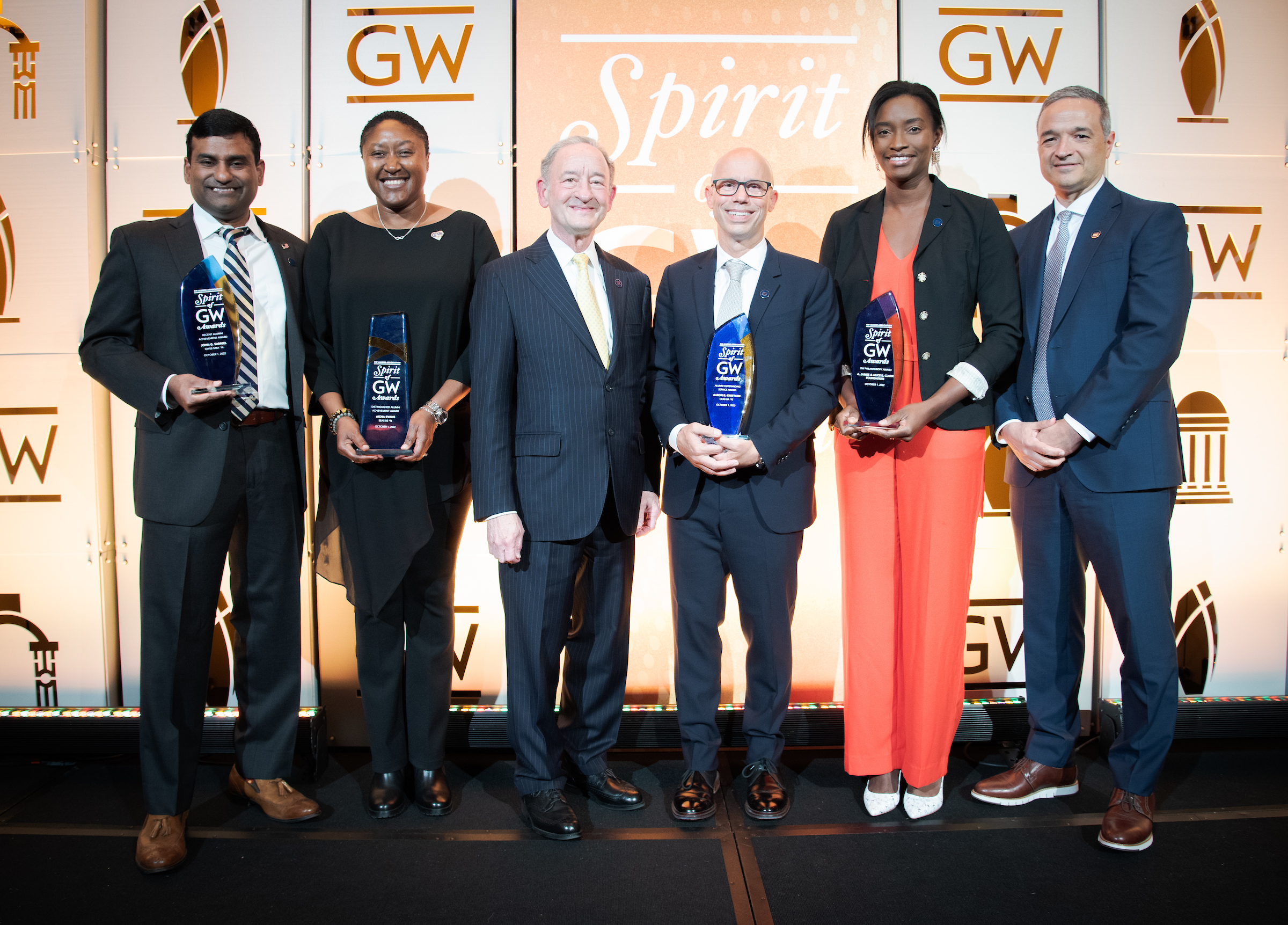 Spirit of GW awardees 2022