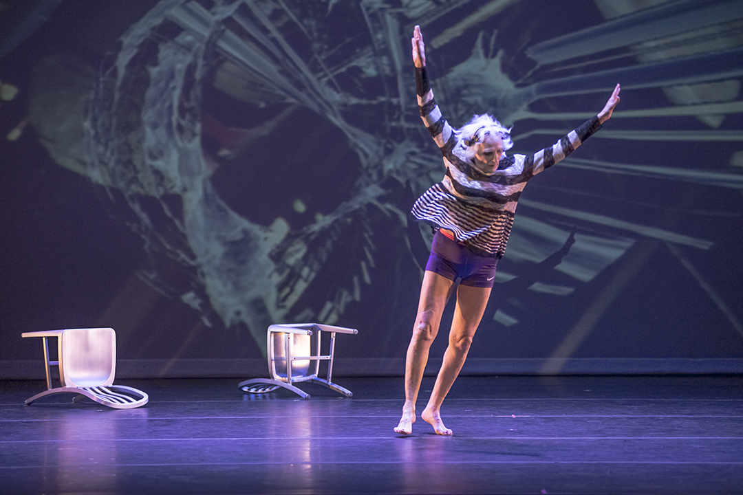 Maida Withers dancing in 'MindFluctuations.'