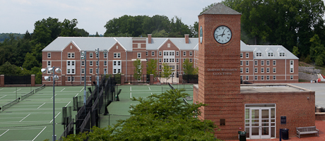 exterior of Ames Hall