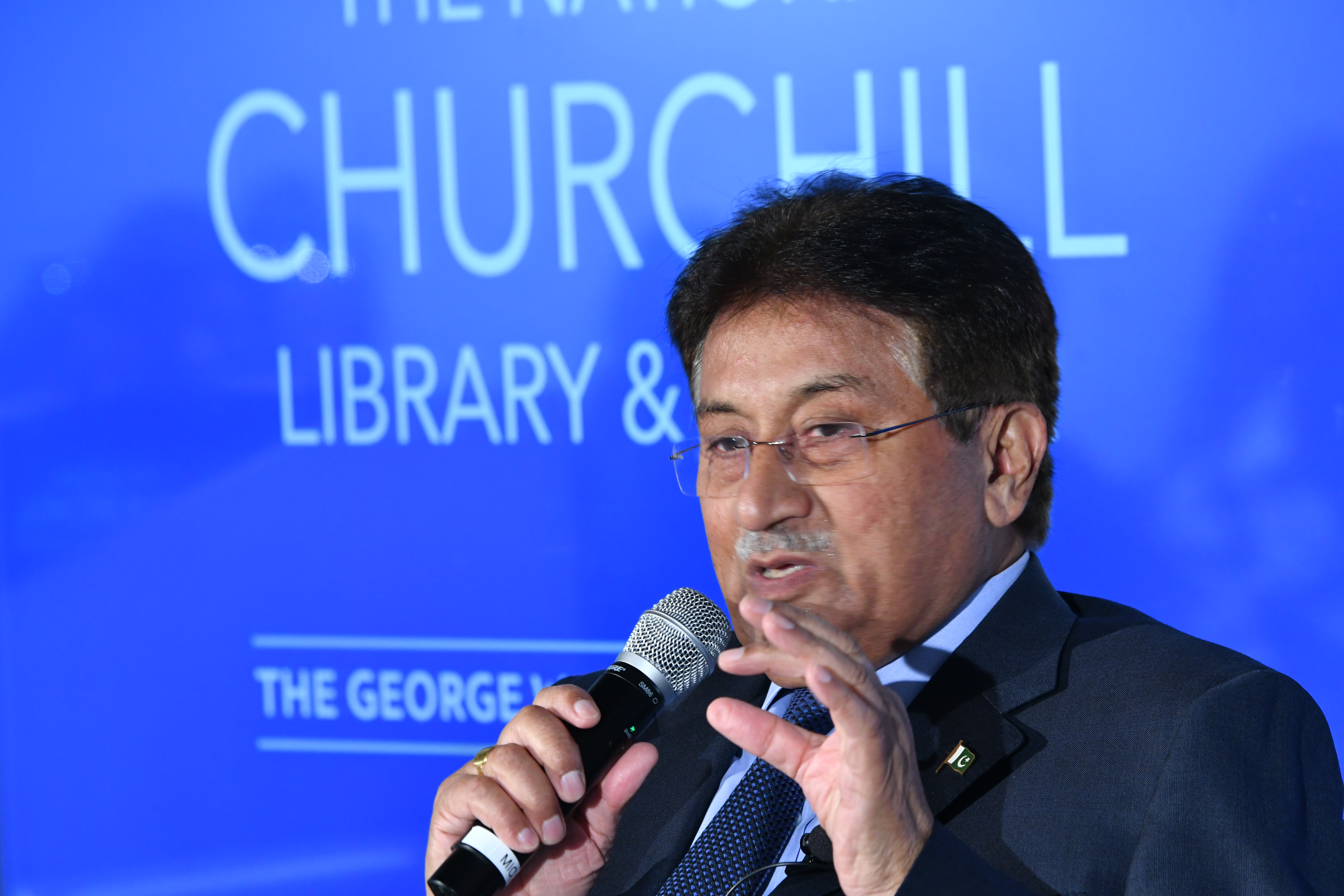 Pervez Musharraf was president of Pakistan for eight years. (Eddie Arrossi Photography)